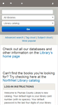 Mobile Screenshot of plumaslibrary.org